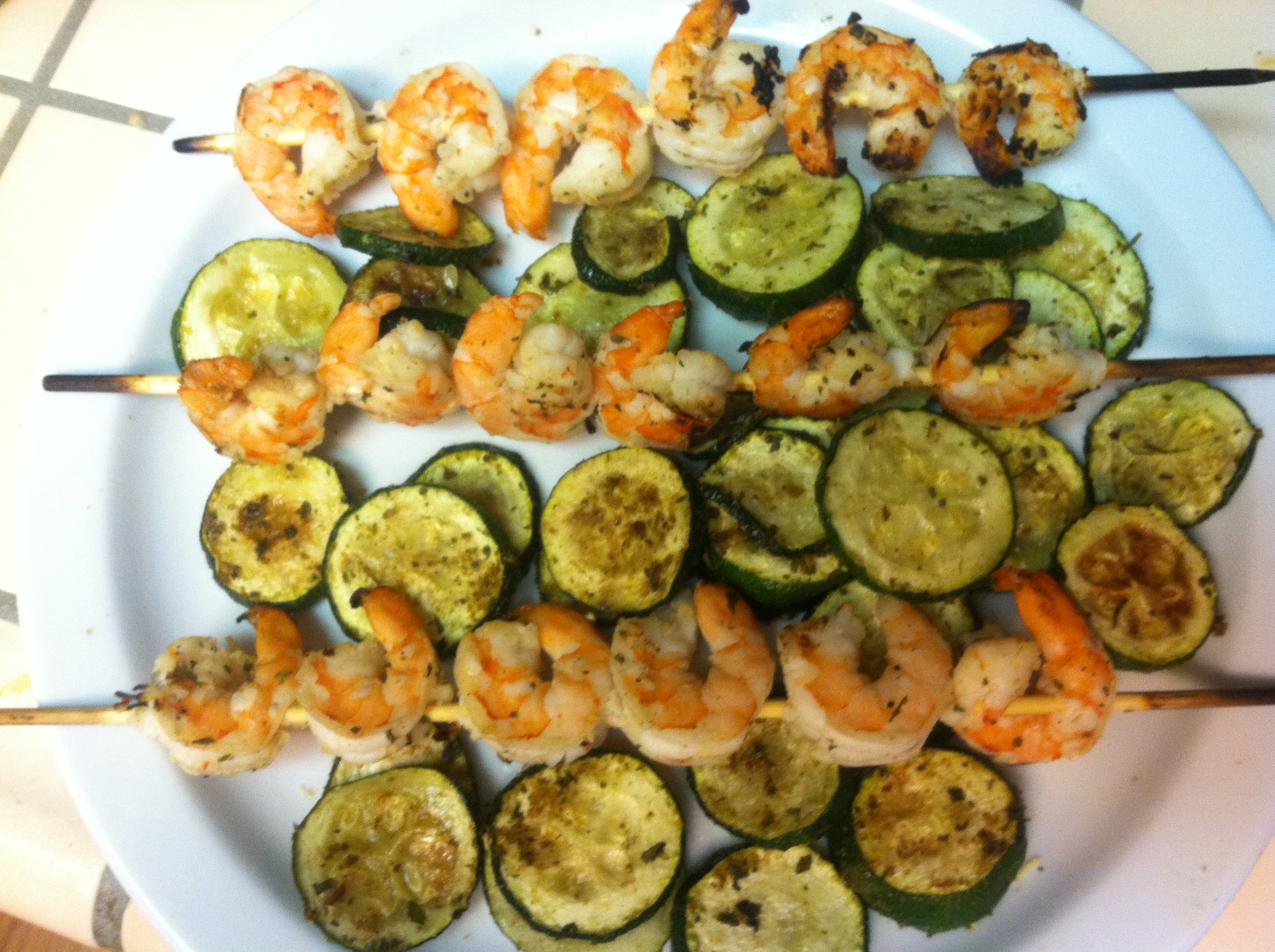 Shrimp skewers | Fat Flush