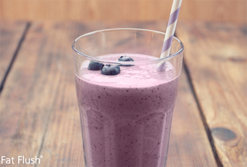 Blueberry Smoothie with a Twist