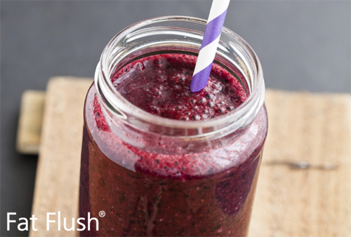 Minty Blueberry Ginger Smoothie