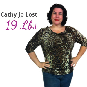 Cathy Jo lost 19 lbs