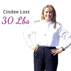 Cindee lost 30 lbs