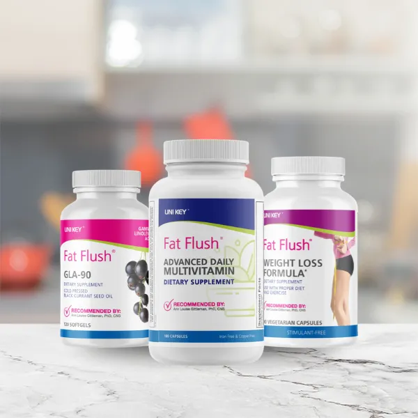 The Official Fat Flush "Starter" Kit - custom formulated by award-winning nutritionist, and New York Times bestselling author, Ann Louise Gittleman, PhD, CNS